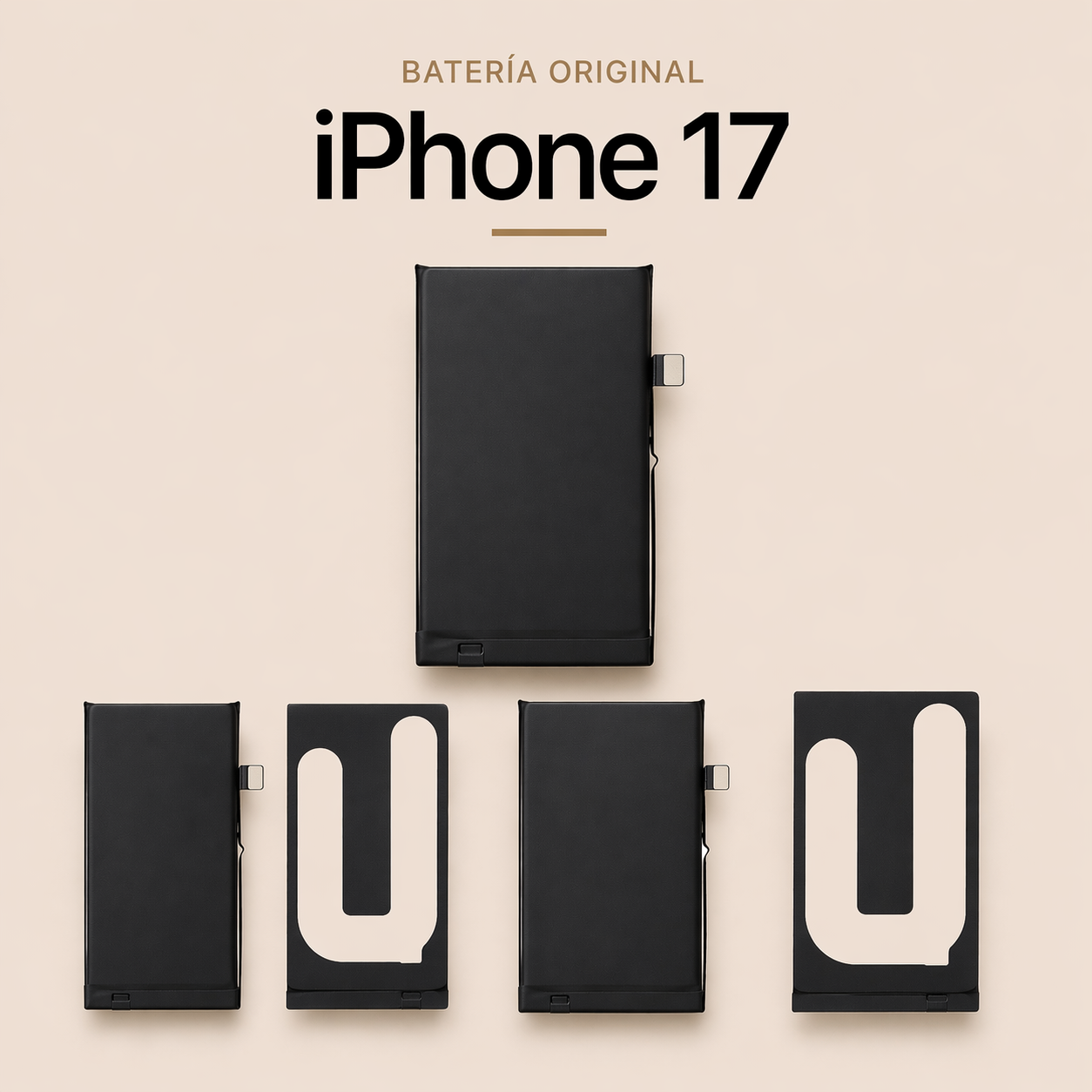 Batería de iPhone 17